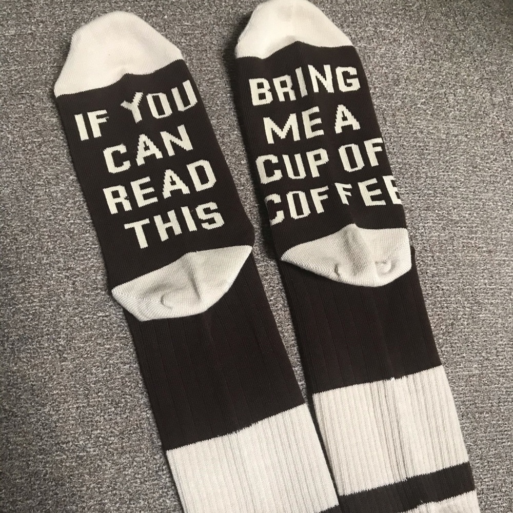 Bring me a cup of ☕️ socks! NEW. Unisex Size 9-12